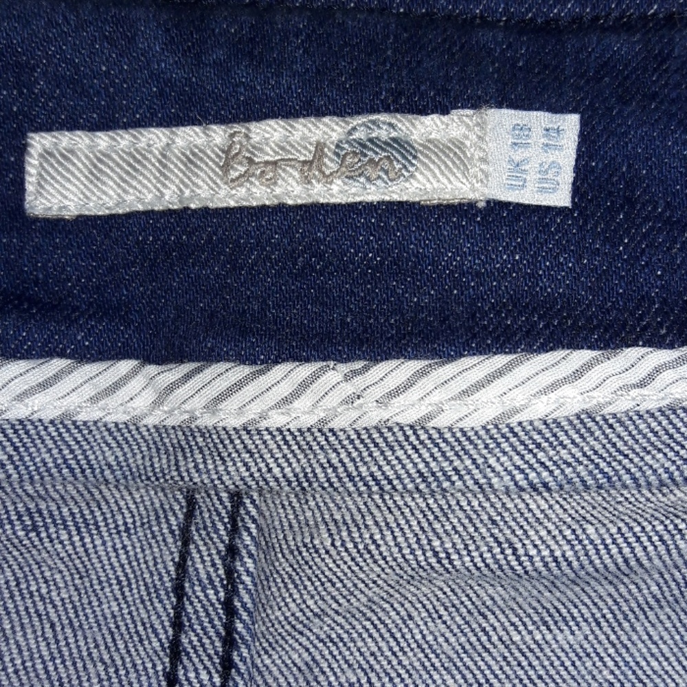 Boden A Line Dark Denim Skirt - Picture 4 of 4